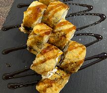 Лосось в темпуре