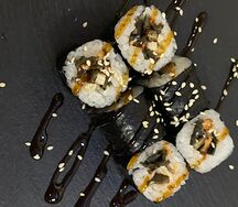 Мини-ролл с угрем