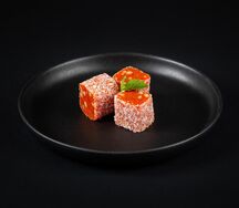 Домашний лукум с курагой и кедровыми орехами