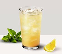 Мохито с мятой и лимоном на газированной воде