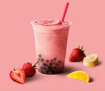Смузи клубника энерджи с тапиокой