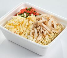 Курица Цезарь с вялеными томатами