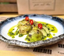 Авокадо на гриле