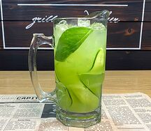 Лимонад Базилик-лайм