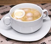 Куриный супчик с лапшой