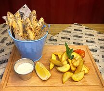 Барабулька жареная