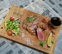 Тунец на гриле