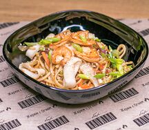 Лапша Удон с морепродуктами