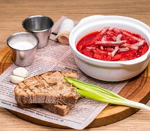 Борщ с говядиной