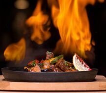 Шипящая сковородка