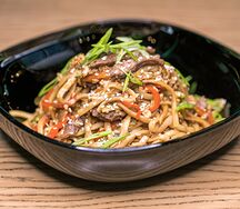 Лапша Удон с мраморной говядиной