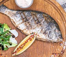 Дорадо на гриле