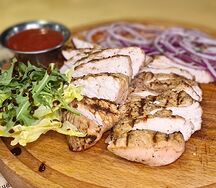 Филе индейки на гриле