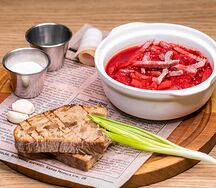 Борщ с говядиной