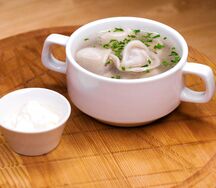 Пельмешки со сметаной