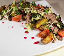 Мясной салат