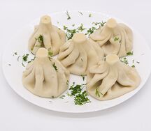 Хинкали с бараниной отварные