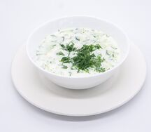 Окрошка на кефире