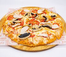 Курица и грибы