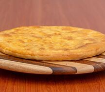 Хачапури с сыром и зеленью
