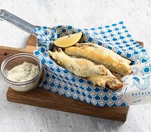 Корюшка жареная