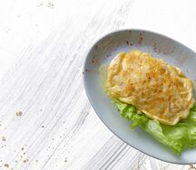 Куриное филе в сырном кляре
