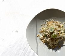Салат с курицей и винoградом
