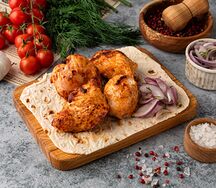 Шашлык из куриной грудки