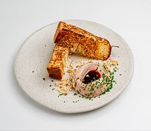Куриный паштет с бриошью