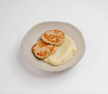 Куриная котлета с картофельным пюре