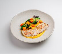Индейка с морковным карри и овощами