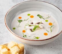 Крем-суп Грибной с гренками