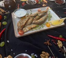 Жареная барабулька