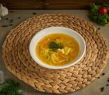 Куриный домашний суп