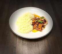Кускус с кальмаром
