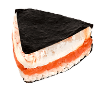 Онигири с лососем