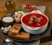 Борщ с говядиной 