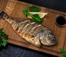 Дорадо на углях