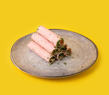 Рулетики из ветчины с сыром