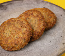 Оладьи из печени (2 штуки)