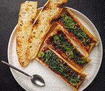 Мозговая кость говяжья с чиабаттой