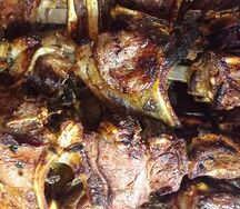 Баранина на костях