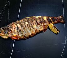 Форель на углях