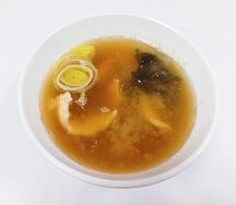 Суп Мисо с лососем