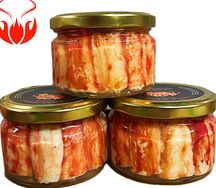 Фаланги краба Камчатского в собственном соку