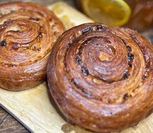 Улитка с изюмом