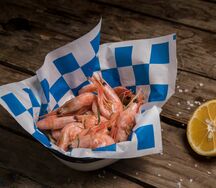 Креветки отварные