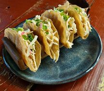 Такос со снежным крабом