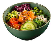 Поке с лососем