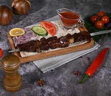 Печень с курдюком